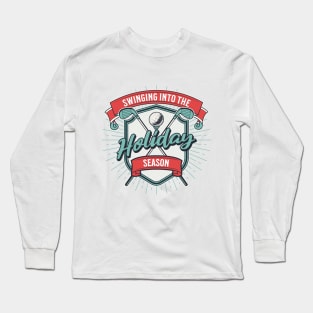 Christmas Golfer Long Sleeve T-Shirt